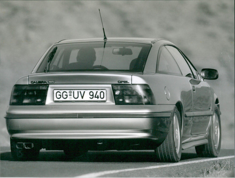 1990 Opel Calibra. - Vintage Photograph