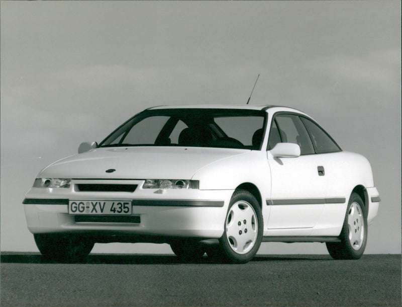 1990 Opel Calibra. - Vintage Photograph