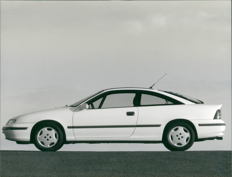 1990 Opel Calibra. - Vintage Photograph