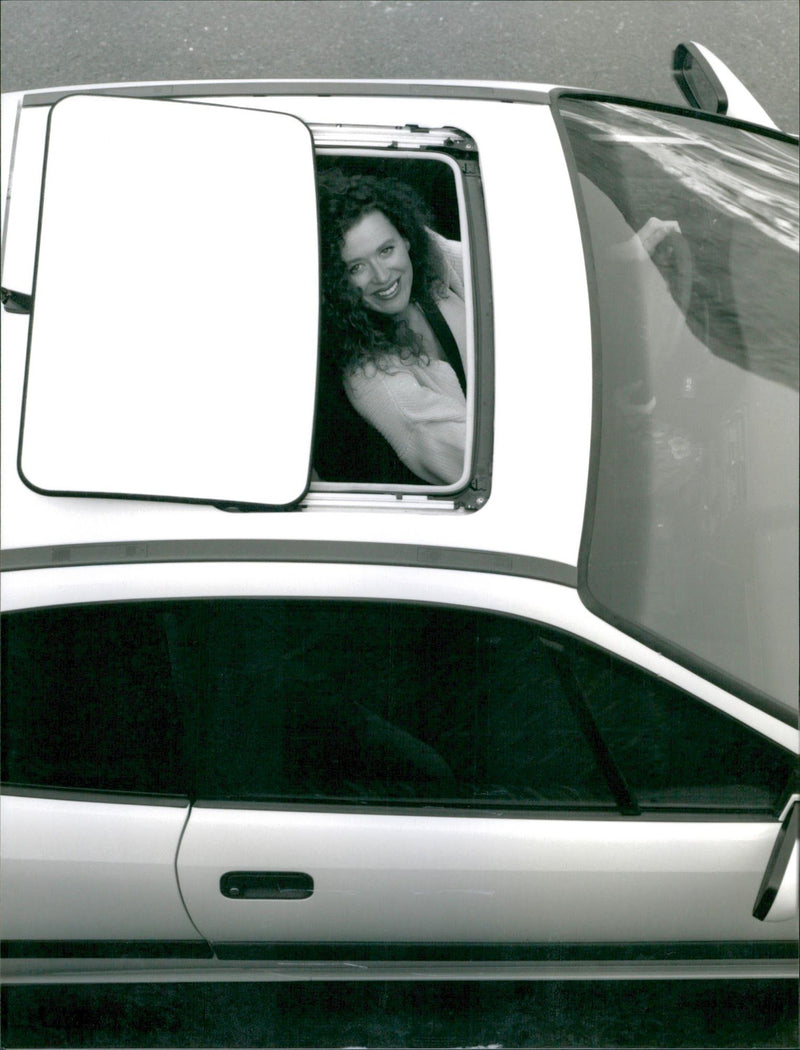 1990 Opel Calibra. - Vintage Photograph