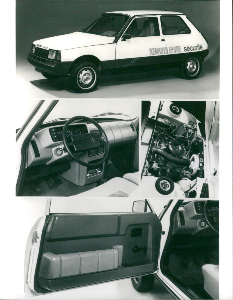 1980 Renault 5 - Vintage Photograph