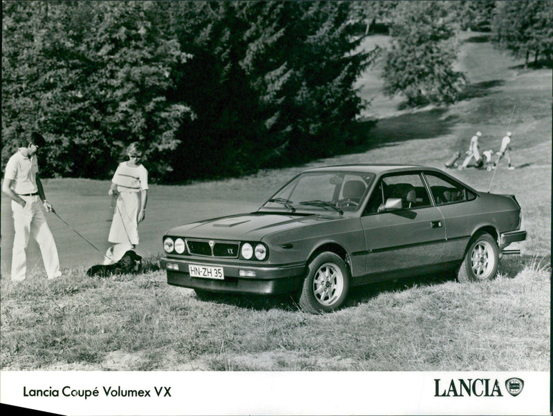 Lancia Coupé Volumex VX - Vintage Photograph