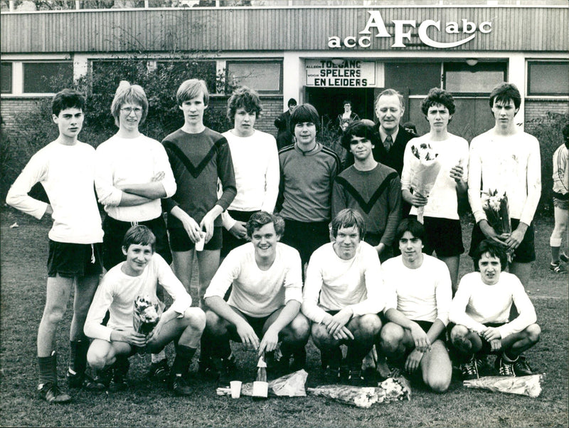 A.F.C. A3 champions - Vintage Photograph