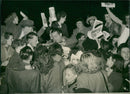 Donald Peers with fans after Albert Hall concert - Vintage Photograph