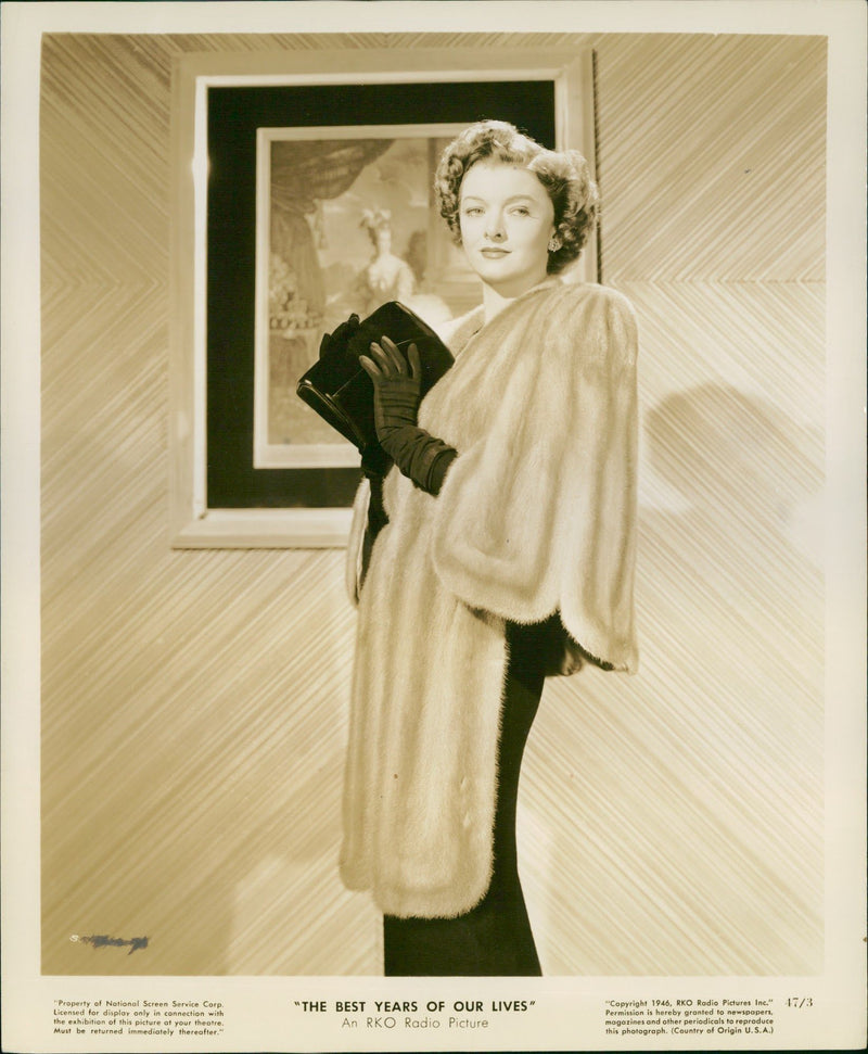 Myrna Loy, The best years of our lives - Vintage Photograph