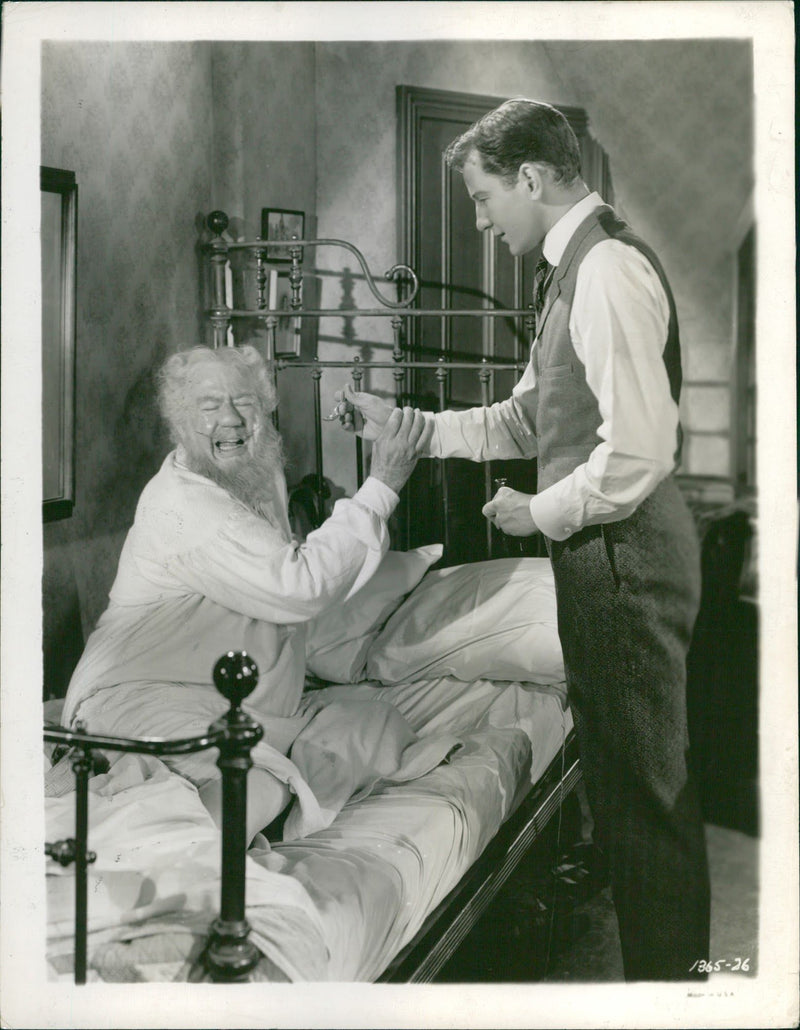 A scene from "Grandpa" - Vintage Photograph