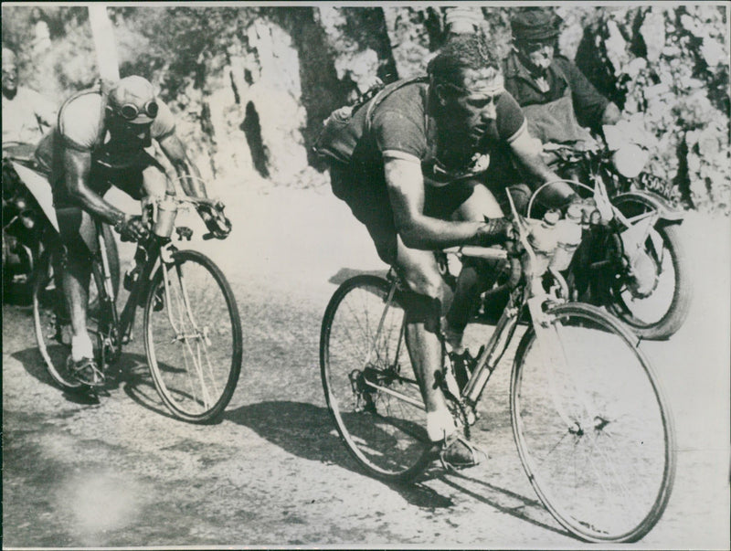 Tour de France - Vintage Photograph