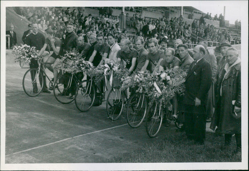 International cycling race - Vintage Photograph