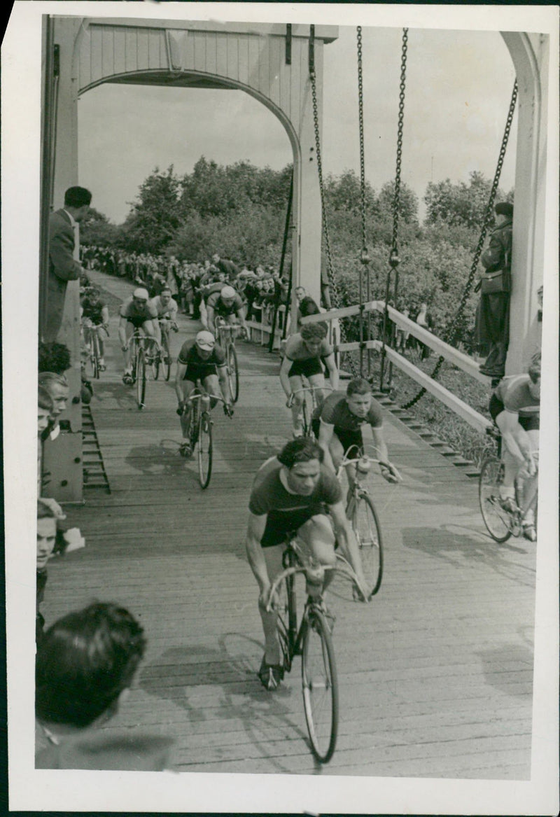 International cycling race - Vintage Photograph