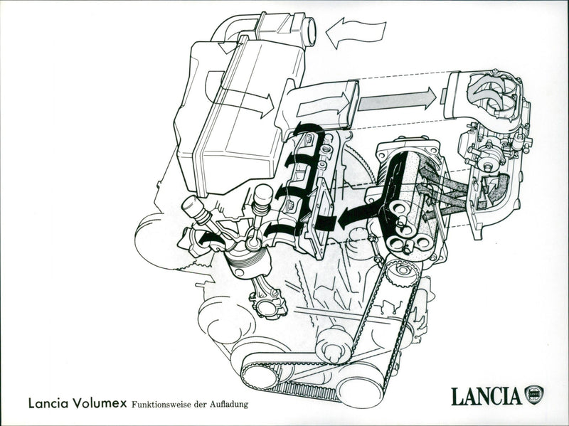 Lancia Volumex - Vintage Photograph