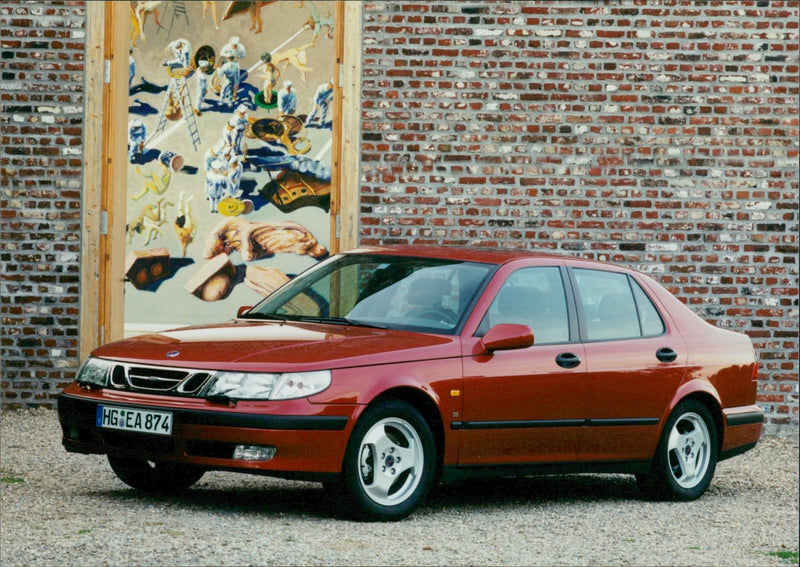Saab 9-5 - Vintage Photograph