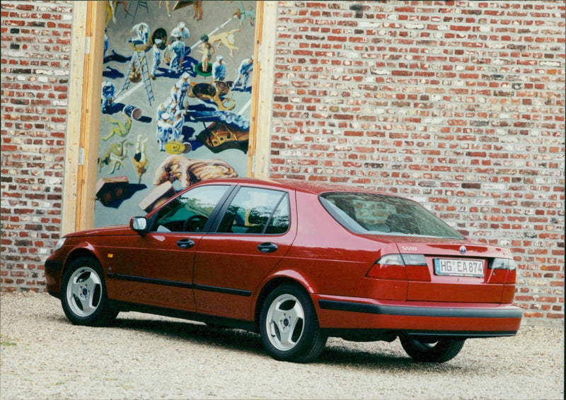Saab 9-5 - Vintage Photograph