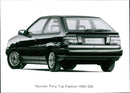 Hyundai Pony Top Fashion 1500 GSi - Vintage Photograph