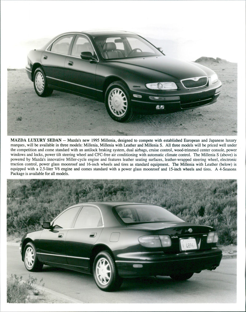 1995 Mazda Millenia - Vintage Photograph