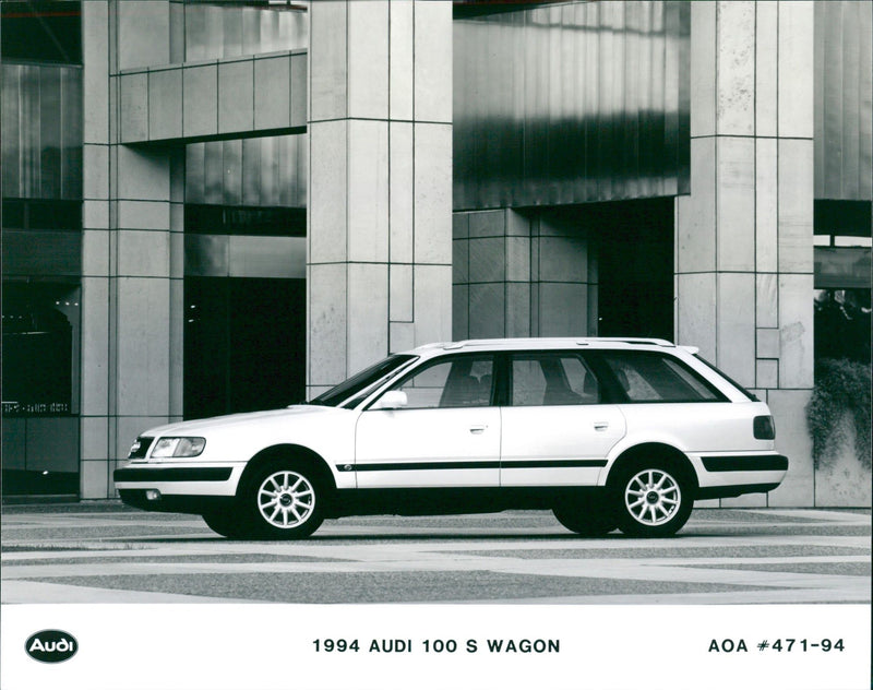 1994 Audi 100 S Wagon. - Vintage Photograph
