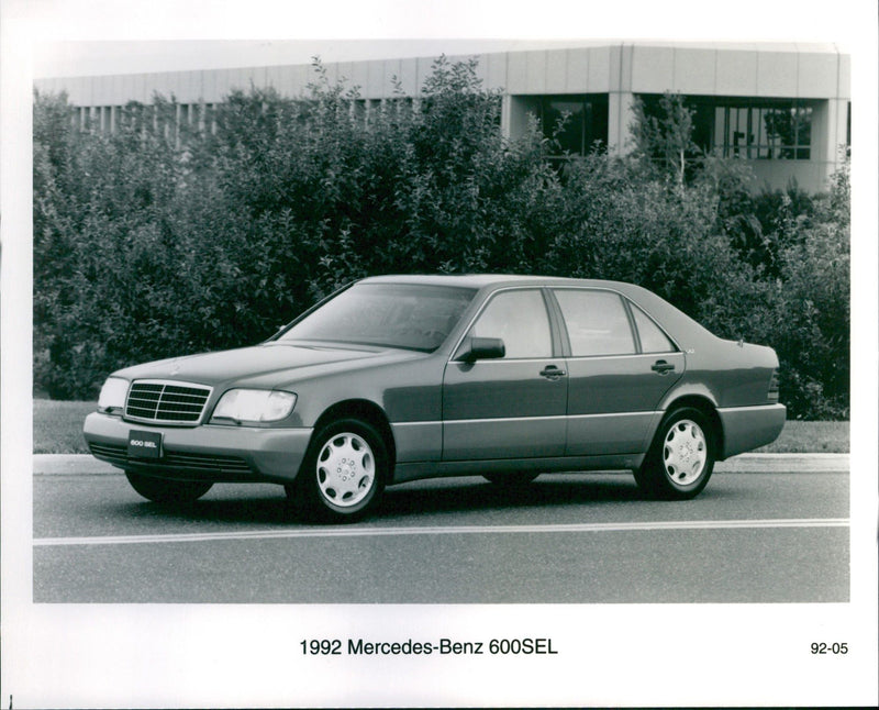 1992 Mercedes-Benz 600SEL - Vintage Photograph