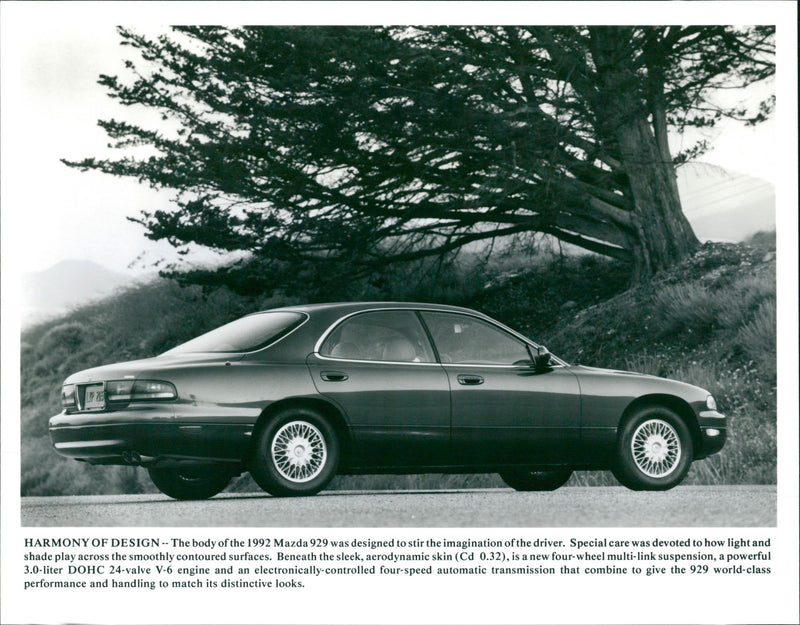 1992 Mazda 929 - Vintage Photograph