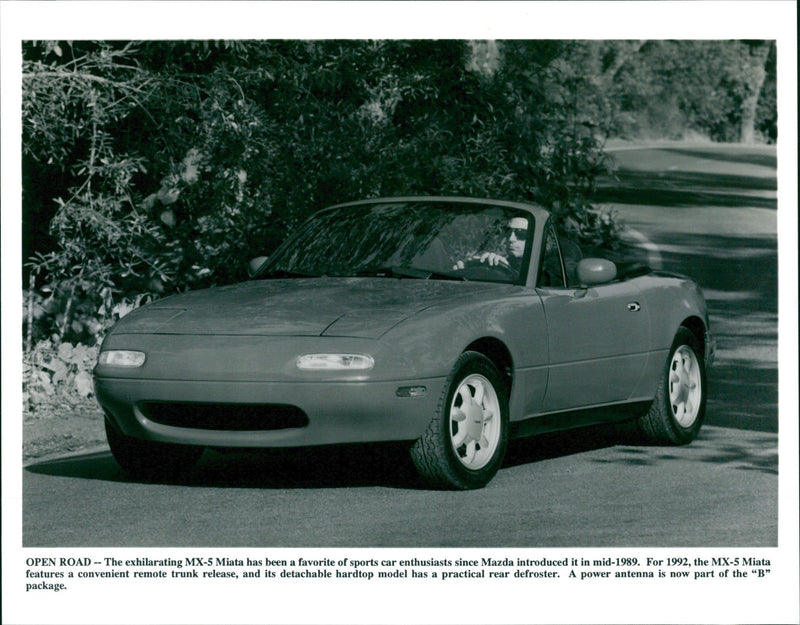 1992 Mazda MX-5 Miata - Vintage Photograph