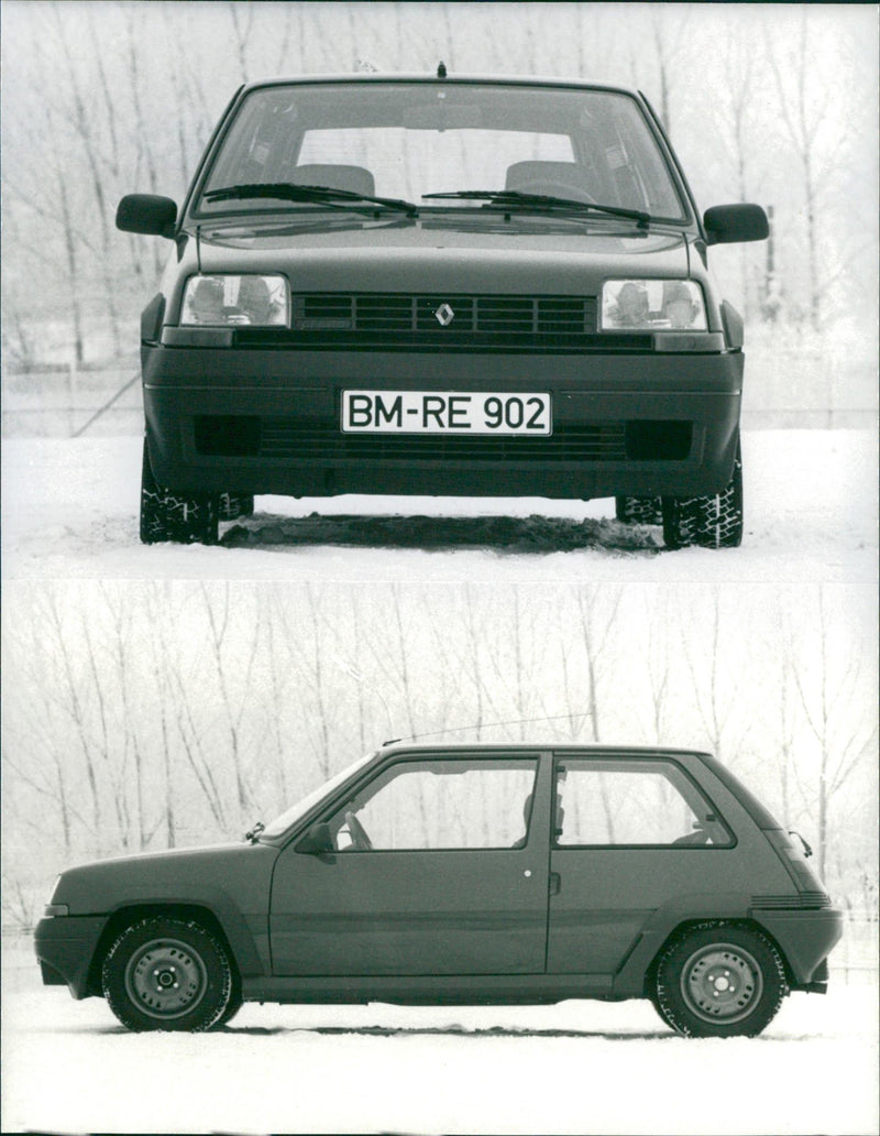 Renault 5 GT Turbo "Coupe" - Vintage Photograph