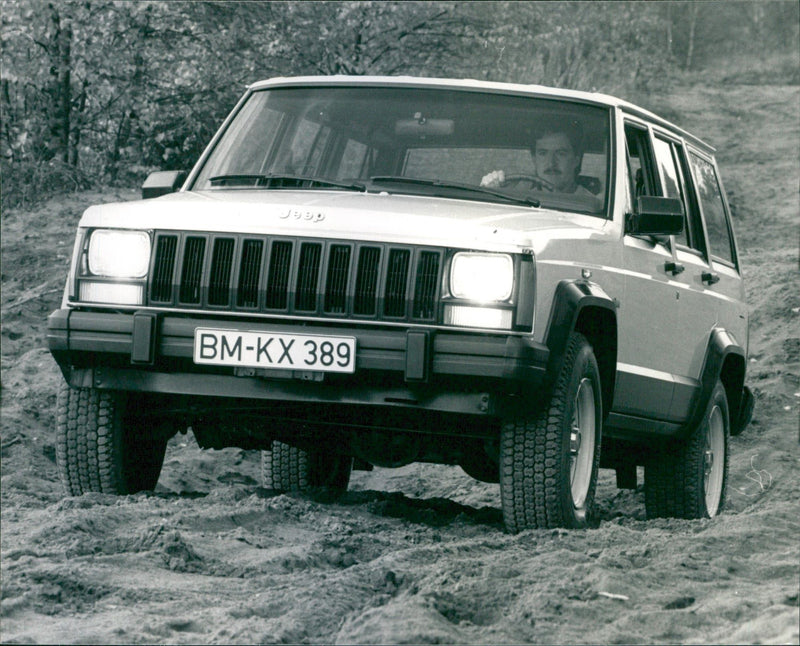 Renault Jeep Cherokee Turbo Diesel - Vintage Photograph