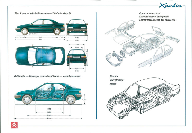 Citroën Xantia - Vintage Photograph