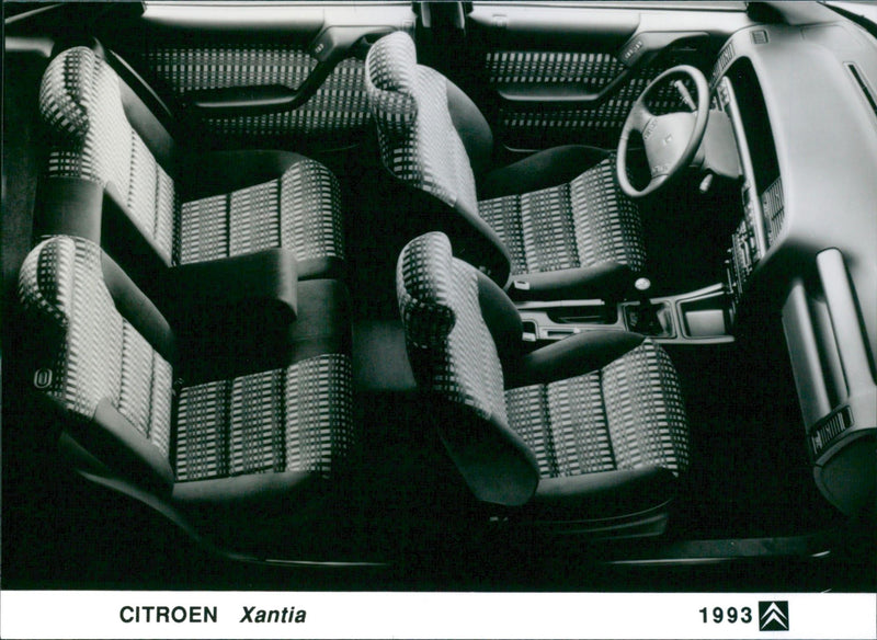 1993 Citroën Xantia - Vintage Photograph
