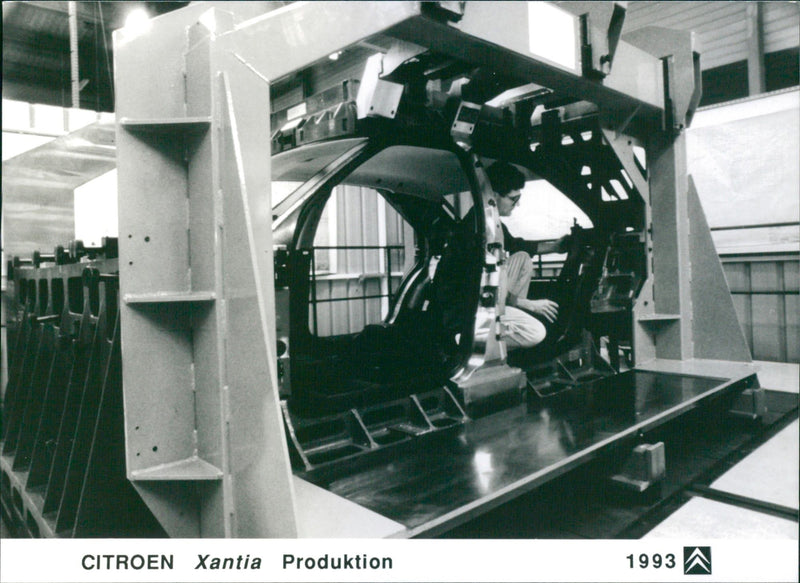 1993 Citroën Xantia - Vintage Photograph