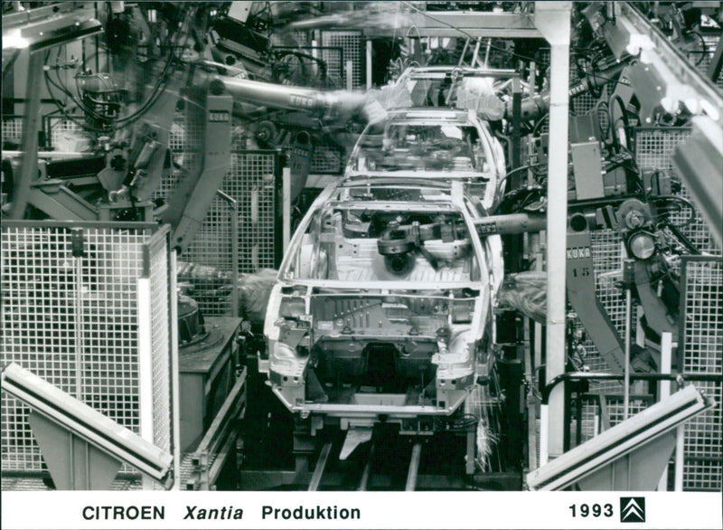1993 Citroën Xantia - Vintage Photograph