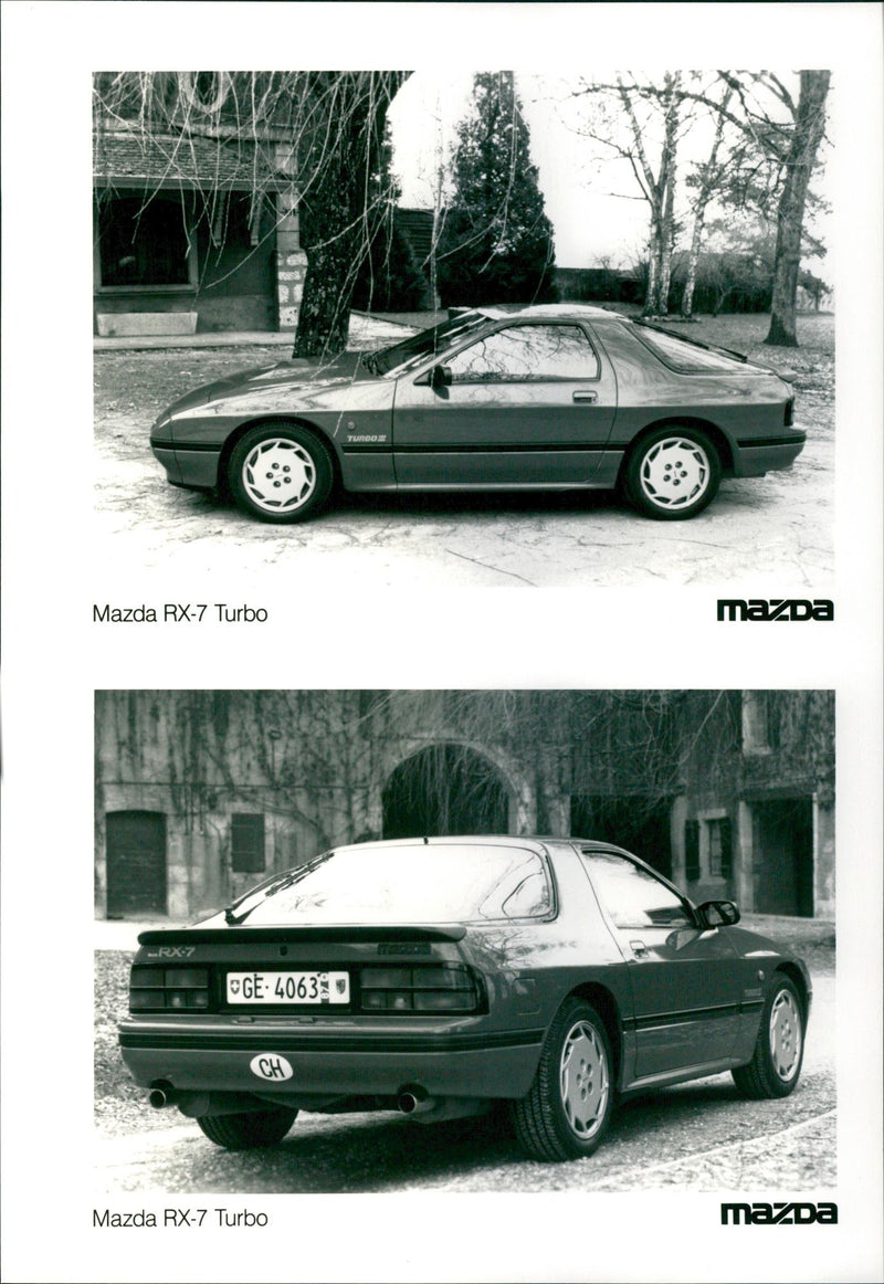 Mazda RX-7 Turbo - Vintage Photograph