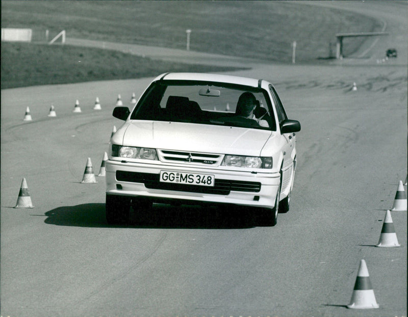 1988 Mitsubishi Galant - Vintage Photograph