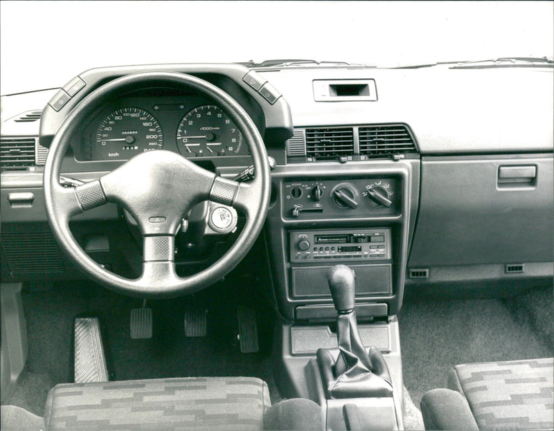 1988 Mitsubishi Colt GTi-16V - Vintage Photograph
