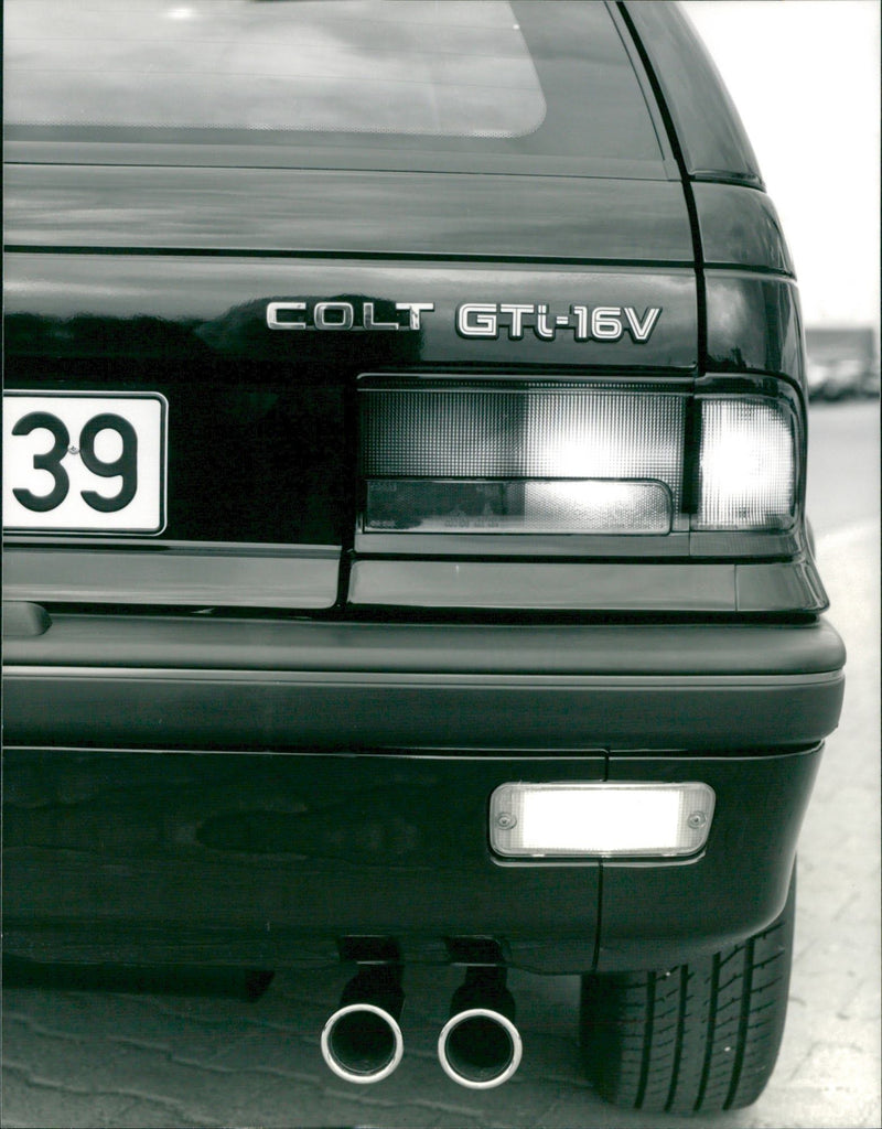 1988 Mitsubishi Colt GTi-16V - Vintage Photograph