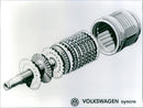 Drawing of 1994 Volkswagen syncro's viscous coupling unit - Vintage Photograph