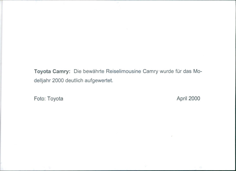 Toyota - Vintage Photograph