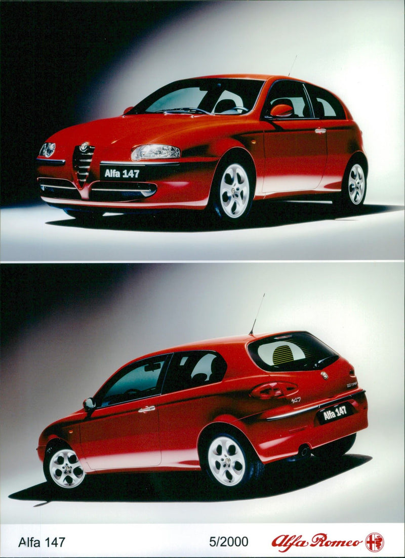 2000 Alfa Romeo 147 - Vintage Photograph