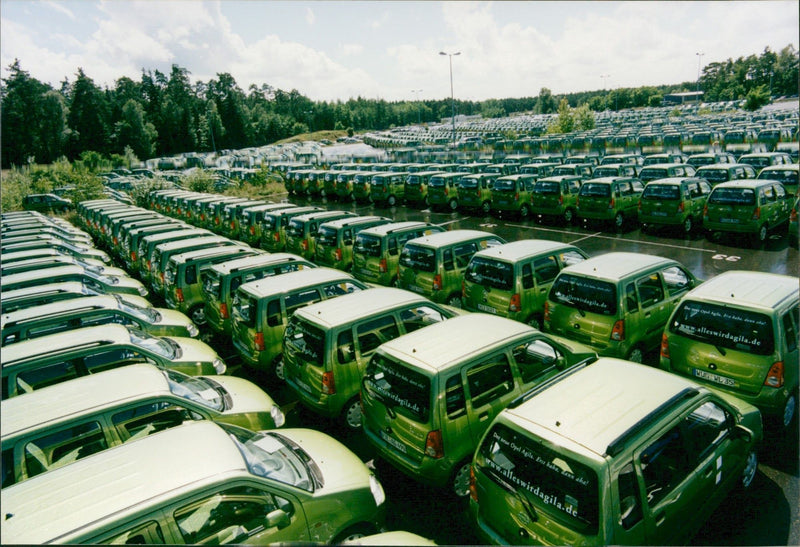 Opel Agila - Vintage Photograph
