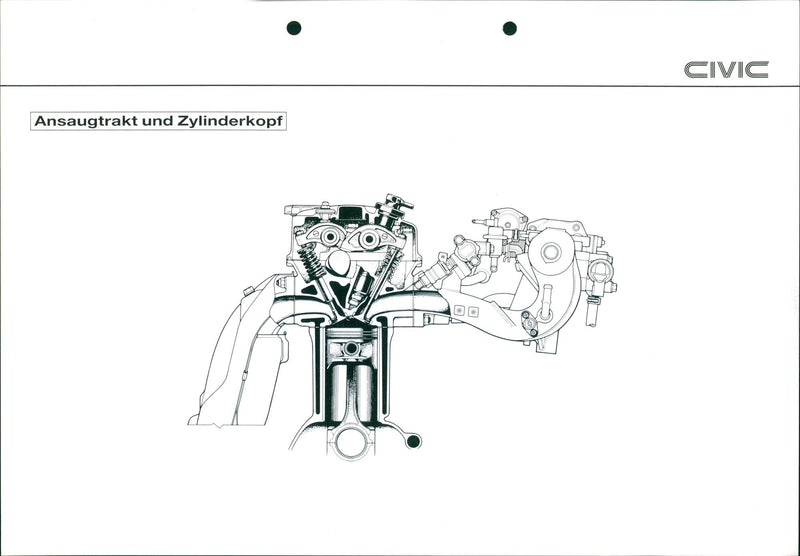 Honda Civic - Vintage Photograph