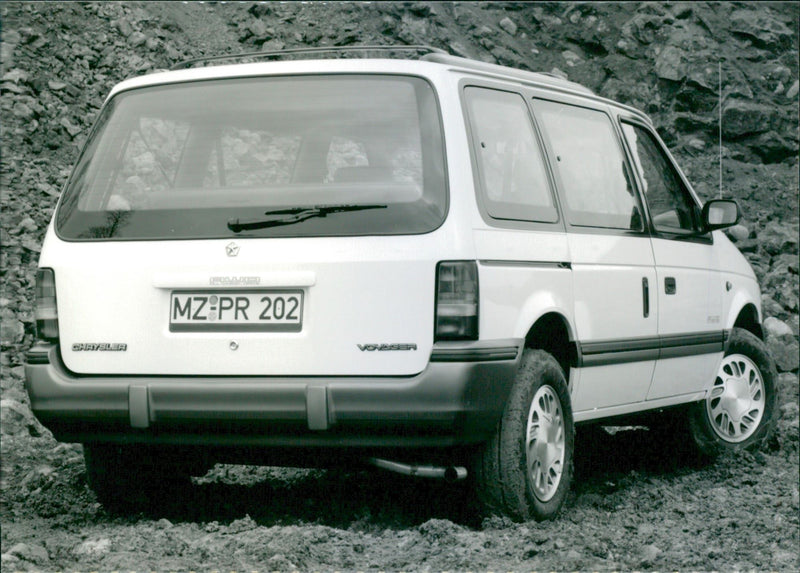 1992 Chrysler Voyager AWD - Vintage Photograph