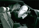 Chrysler car with a driver airbag - Vintage Photograph