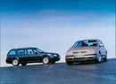 2000 Volkswagen Golf Variant TDI and 2000 Volkswagen Golf TDI - Vintage Photograph