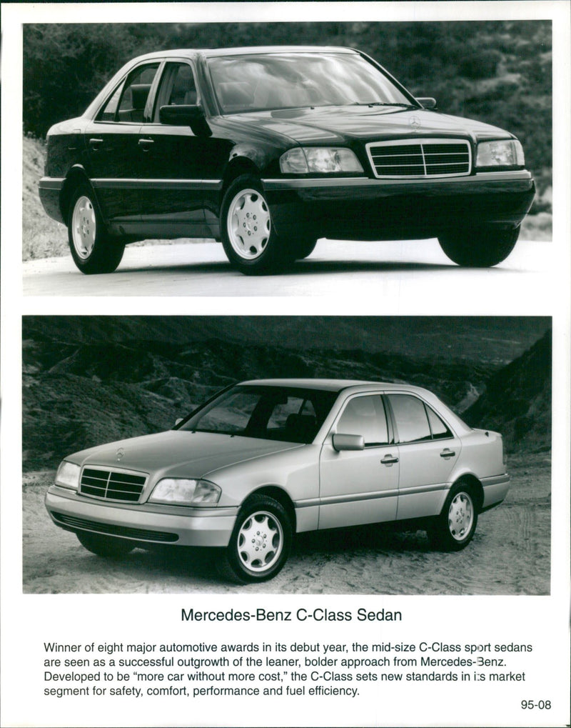 Mercedes-Benz C-Class Sedan - Vintage Photograph