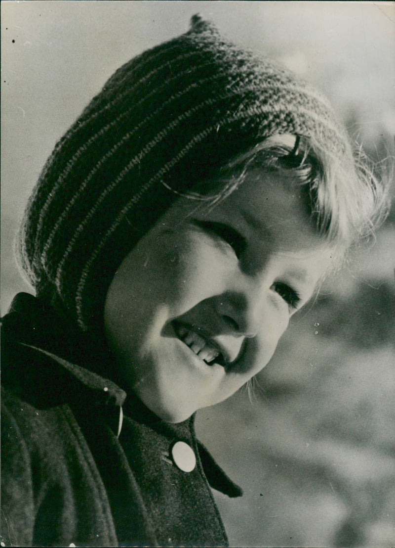 Ski pupil - Vintage Photograph