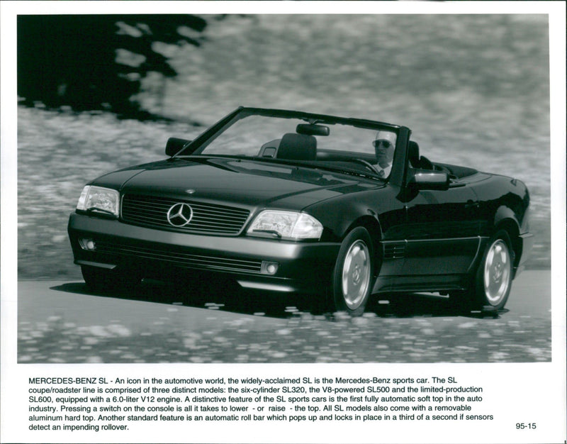 Mercedes- Benz SL - Vintage Photograph