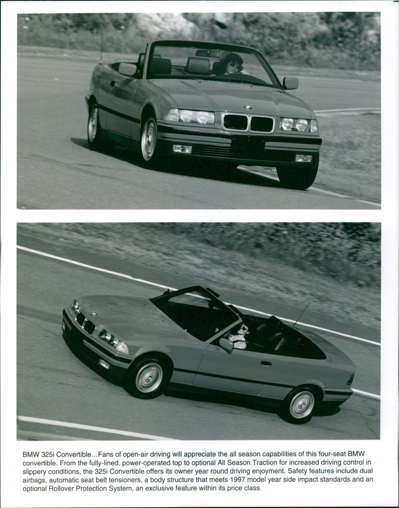 1997 BMW 325i Convertible - Vintage Photograph