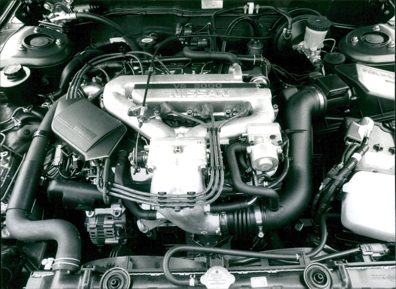 1993 Nissan Maxima - Vintage Photograph