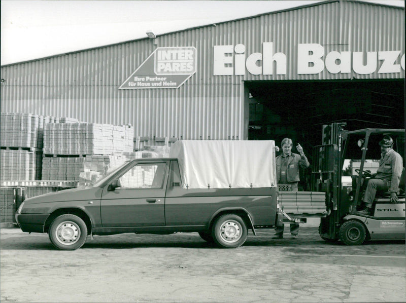 1992 Skoda Releases - Vintage Photograph
