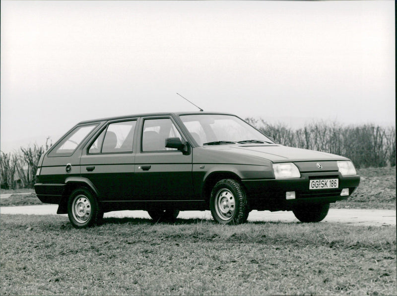 1992 Skoda Releases - Vintage Photograph
