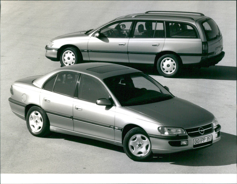 Opel Omega - Vintage Photograph