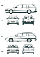 Opel Omega - Vintage Photograph