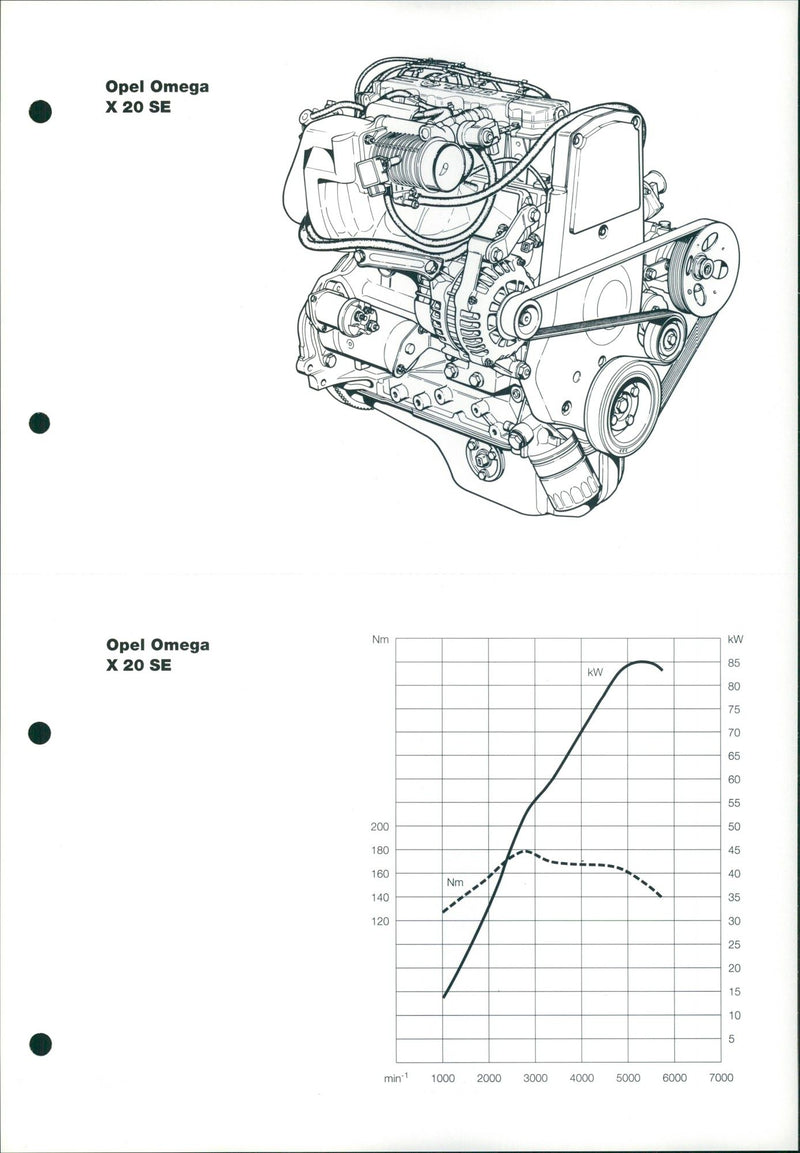 Opel Omega - Vintage Photograph